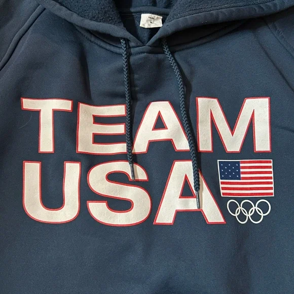 Team USA Navy Hoodie - Picture 2 of 3